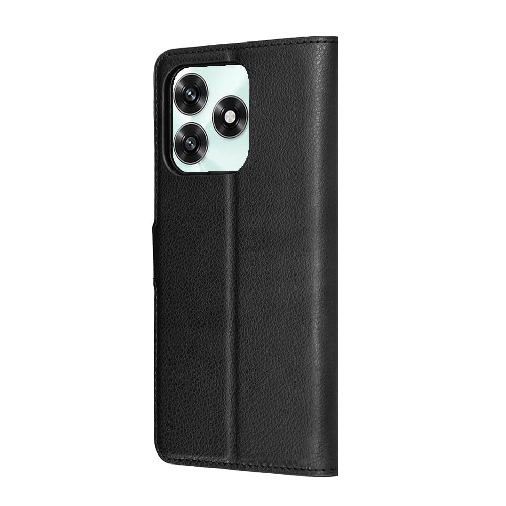 Techsuit Leather Folio - θήκη για Honor X5c Plus - Μαύρο 5