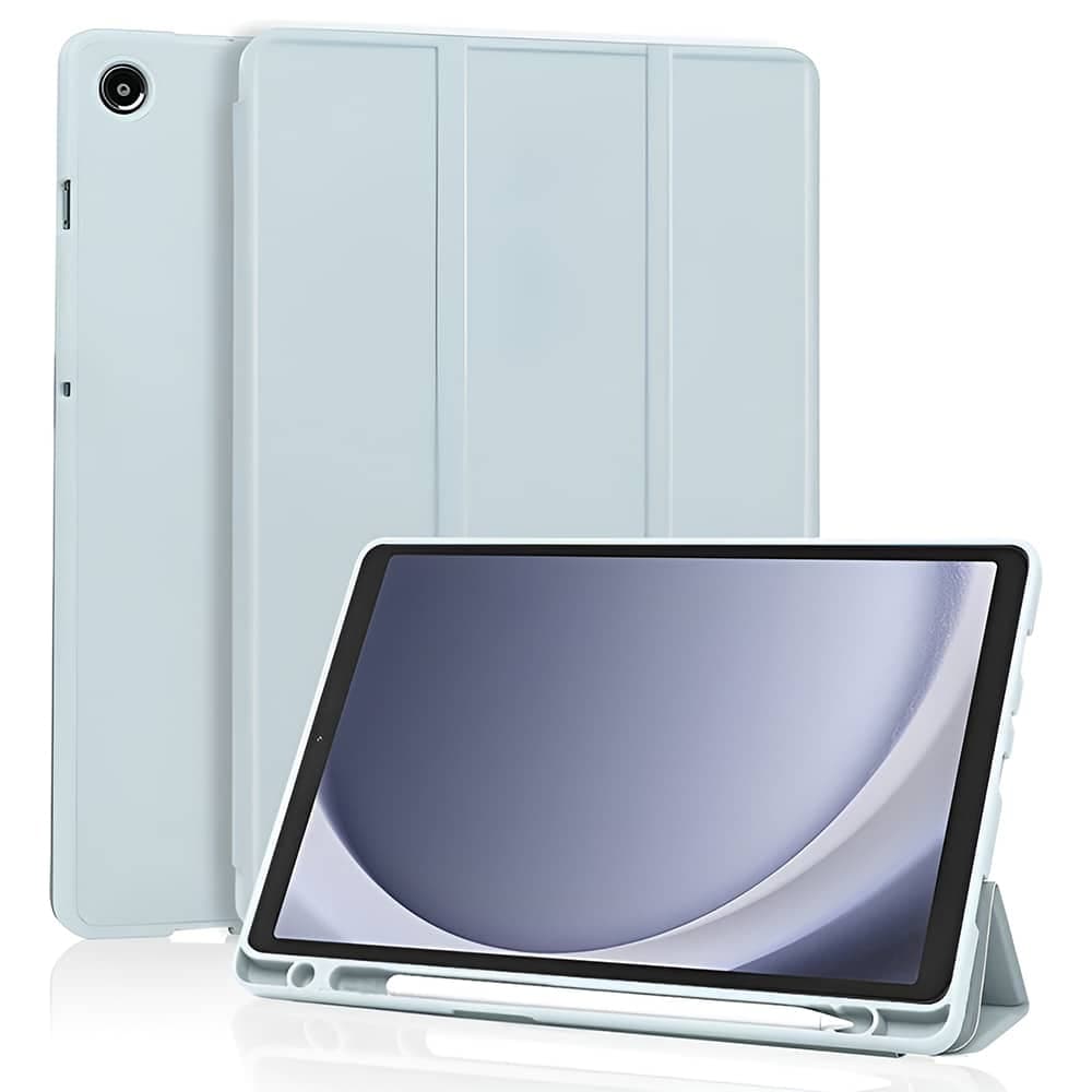 Techsuit - Flex Trifold (with Pencil Holder) - Samsung Galaxy Tab A11 / A9 - Sky Blue