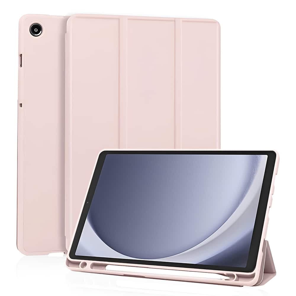 Techsuit - Flex Trifold (with Pencil Holder) - Samsung Galaxy Tab A11 / A9 - Pink