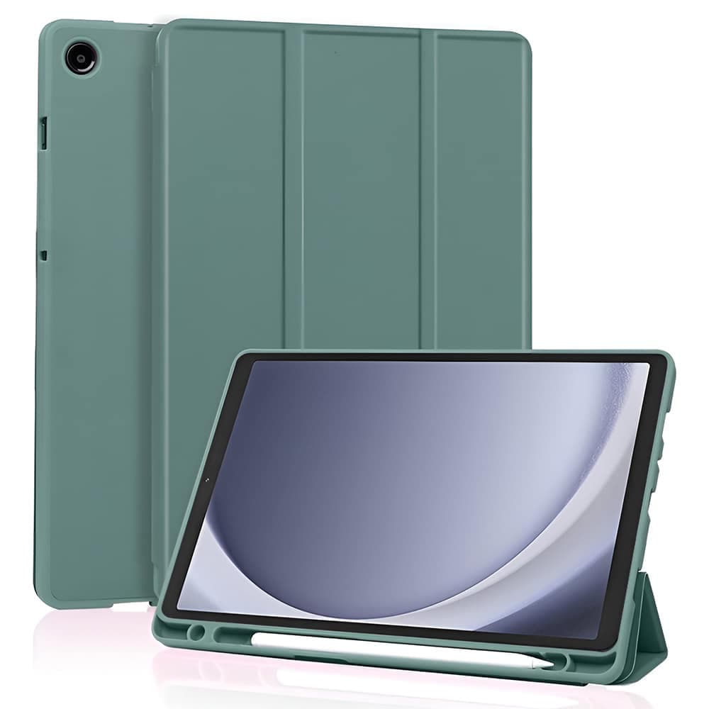 Techsuit - Flex Trifold (with Pencil Holder) - Samsung Galaxy Tab A11 / A9 - Green