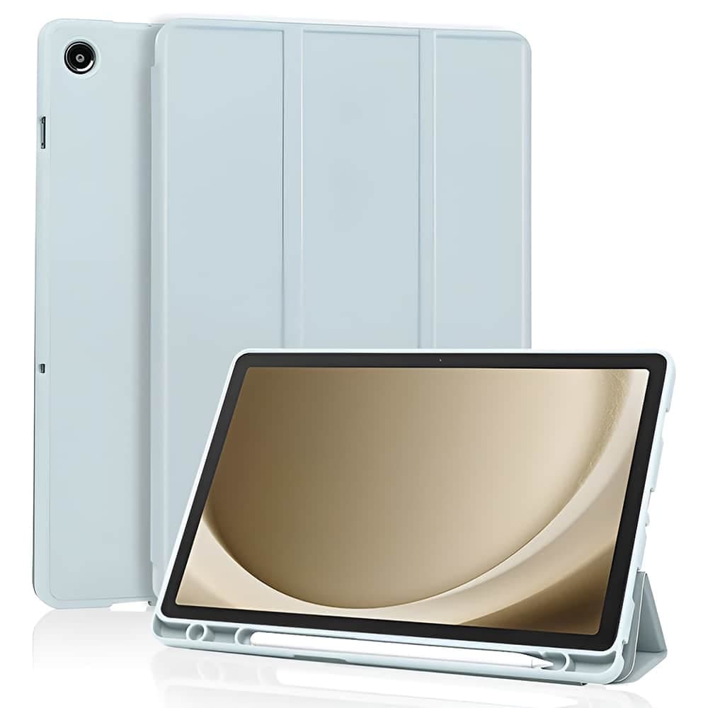 Techsuit - Flex Trifold (with Pencil Holder) - Samsung Galaxy Tab A11 Plus / A9 Plus - Sky Blue