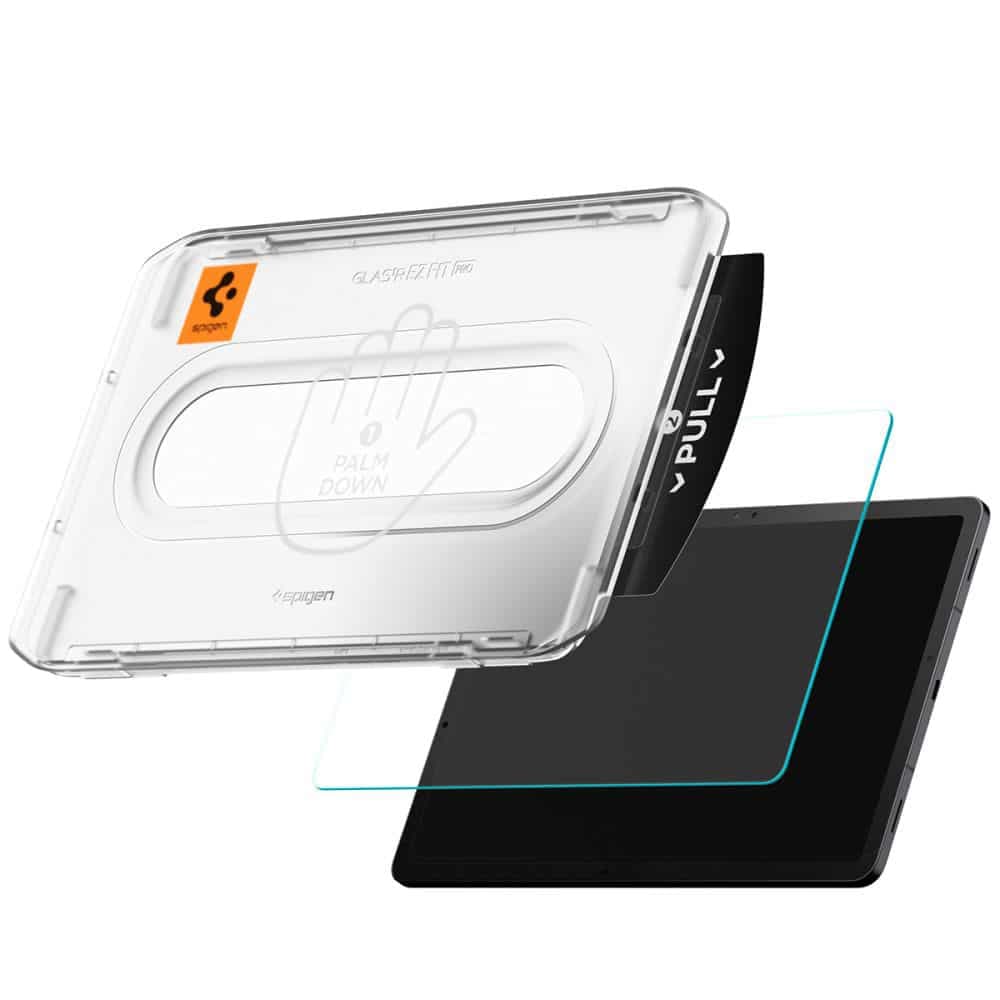 Spigen - Glas.tr Ez-Fit Pro - Samsung Galaxy Tab S11 - Clear 4