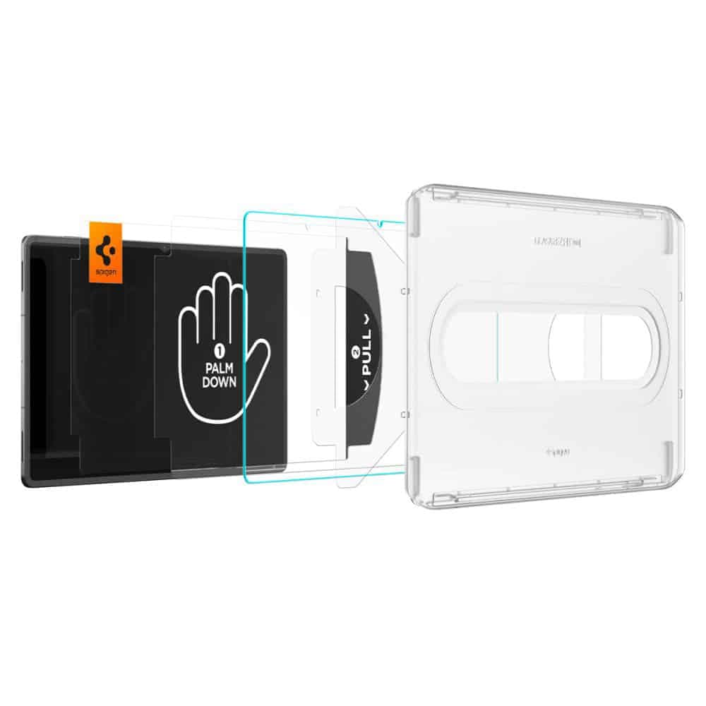 Spigen - Glas.tr Ez-Fit Pro - Samsung Galaxy Tab S11 Ultra - Clear 3