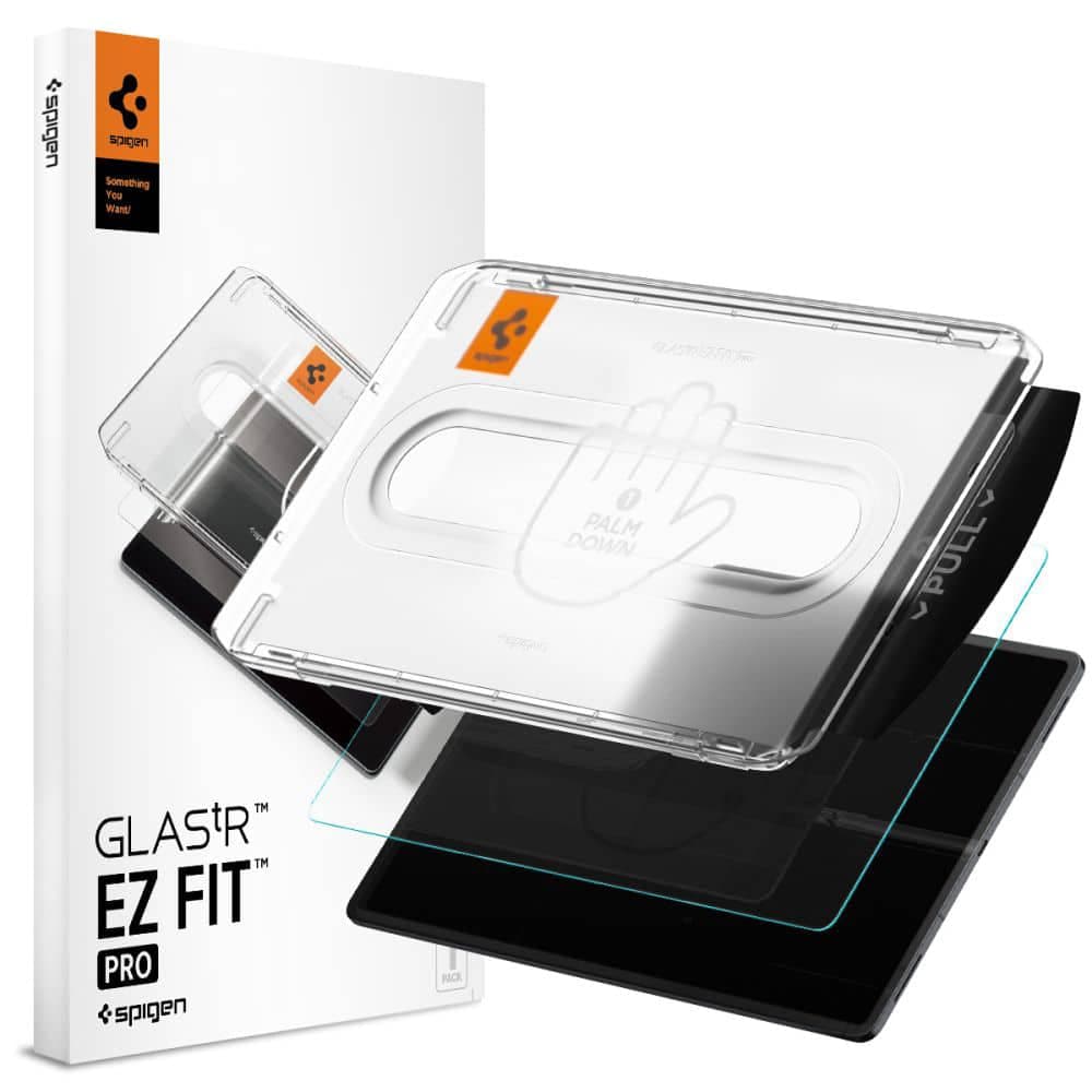 Spigen - Glas.tr Ez-Fit Pro - Samsung Galaxy Tab S11 Ultra - Clear
