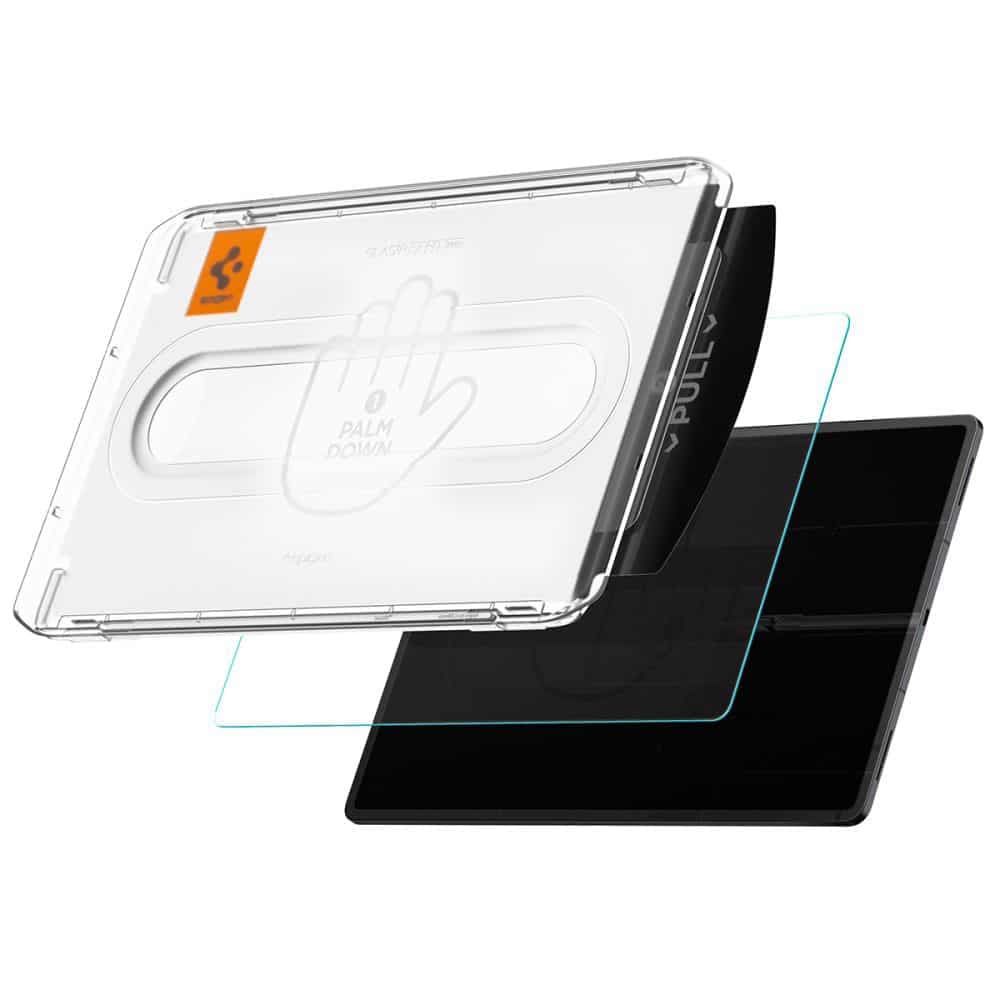Spigen - Glas.tr Ez-Fit Pro - Samsung Galaxy Tab S11 Ultra - Clear 4
