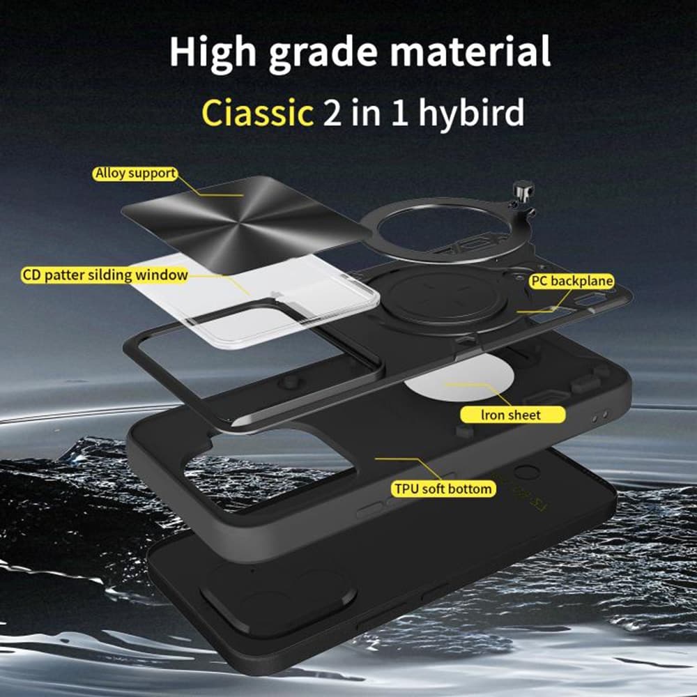 Techsuit CamGuard Pro - θήκη για Xiaomi 15T Pro - Μπλε 6