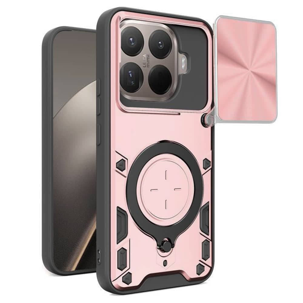 Techsuit CamGuard Pro - θήκη για Xiaomi 15T Pro - Ροζ