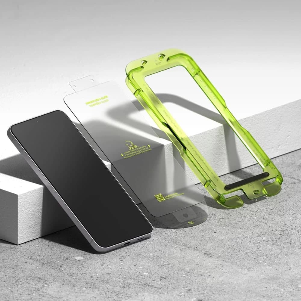 Ringke - Easy Slide Tempered Glass (2 Pack) - Samsung Galaxy S25 Fe - Clear 3