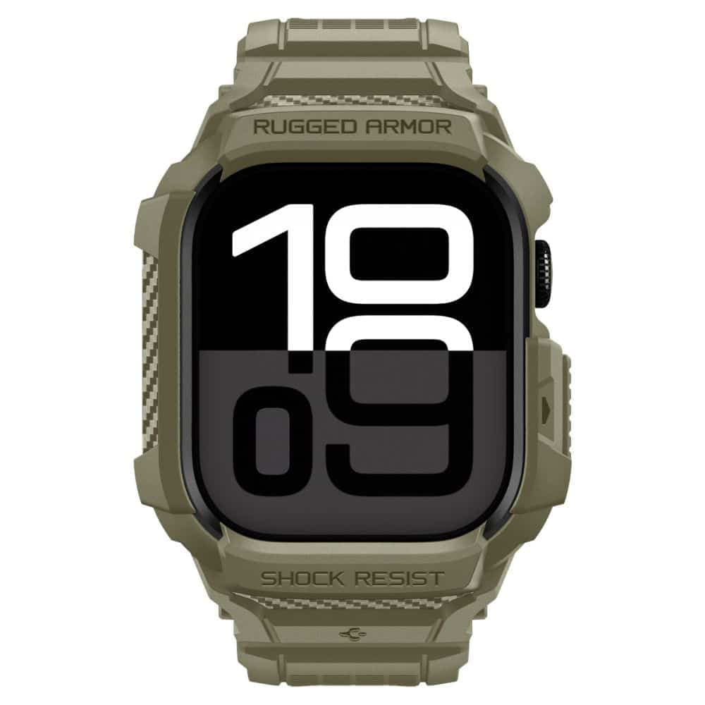 Spigen Rugged Armor Pro - θήκη για Apple Watch 10 - Διάφανο 3