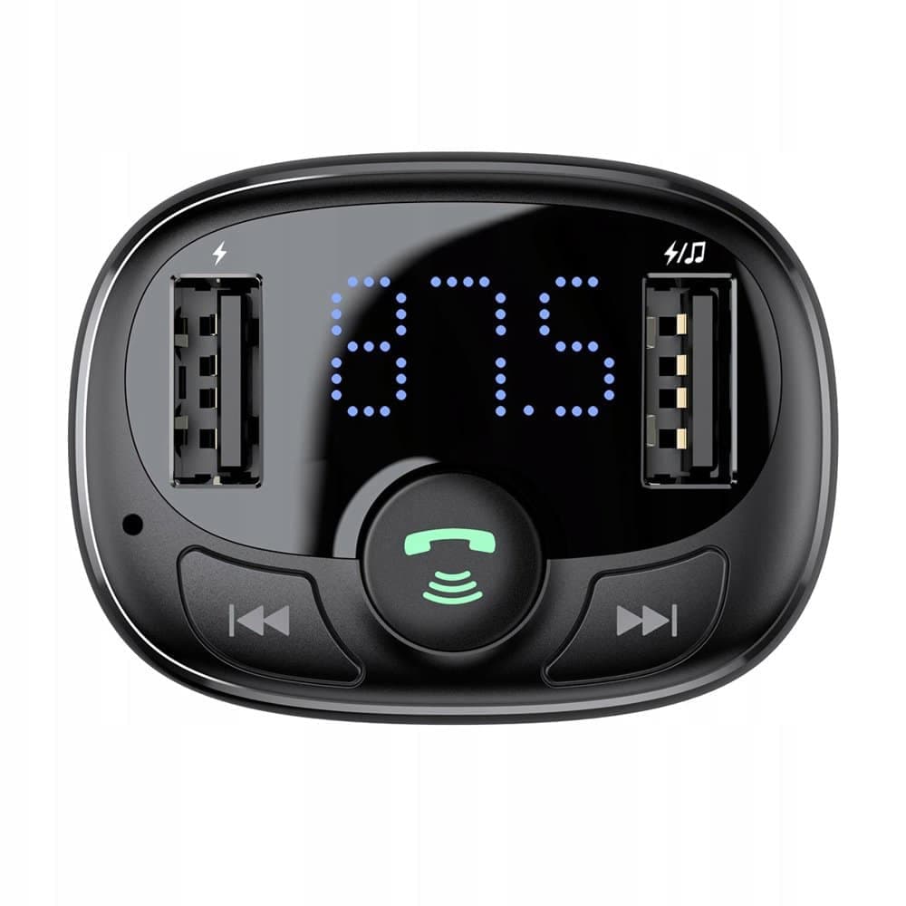 Bluetooth transmitter / car charger Baseus S-09A (Overseas Edition) - Μαύρο 4