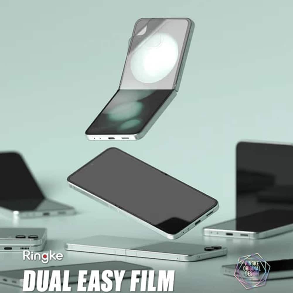 Ringke - Dual Easy Full (2 Pack) - Samsung Galaxy Z Flip5 - Clear 4