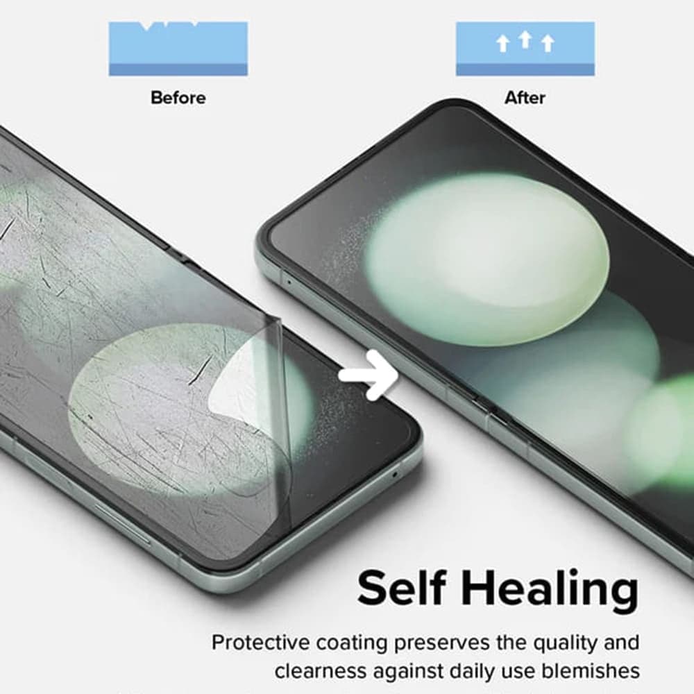 Ringke - Dual Easy Full (2 Pack) - Samsung Galaxy Z Flip5 - Clear 2