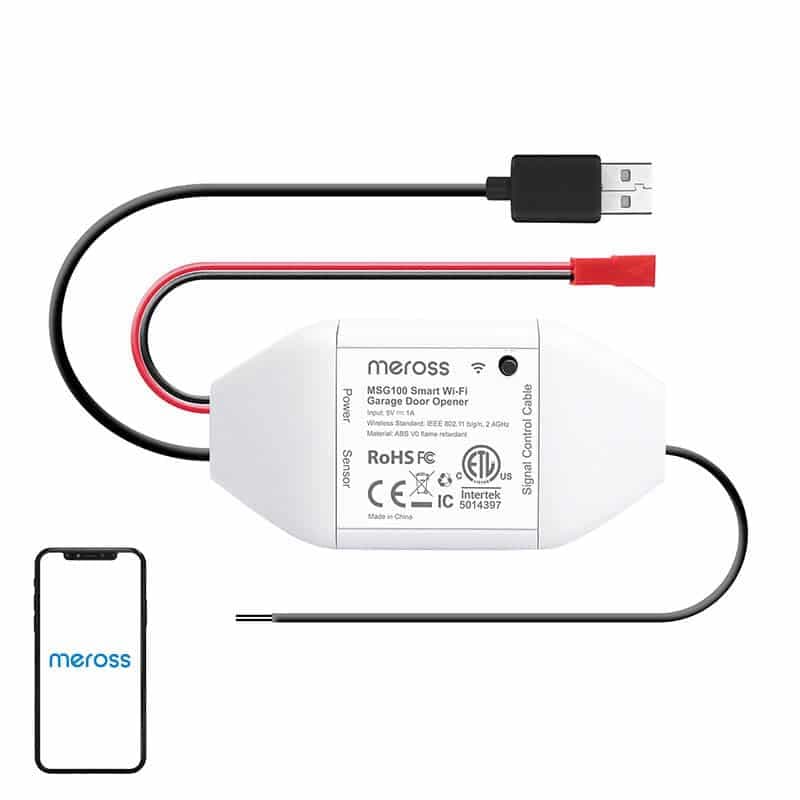 Εξυπνος Διακόπτης Γκαραζόπορτας Meross Msg100hk (homekit)