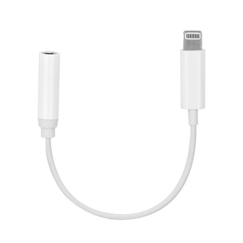 Apple MMX62ZM/A Lightning to 3.5mm Mini Jack Female Adapter Λευκό 4