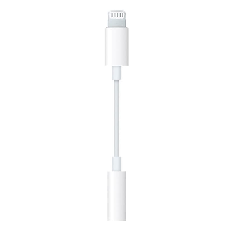 Apple MMX62ZM/A Lightning to 3.5mm Mini Jack Female Adapter Λευκό 2