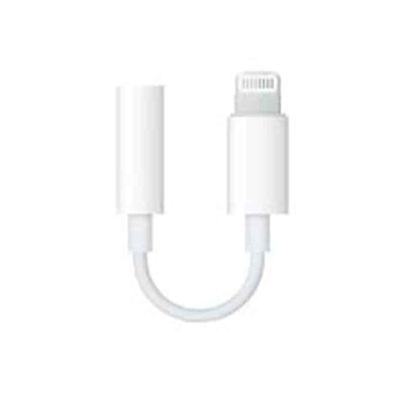 Apple MMX62ZM/A Lightning to 3.5mm Mini Jack Female Adapter Λευκό 3