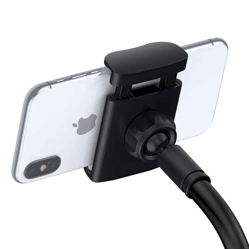 Baseus Handle with clip for smartphone or tablet (gray) 5