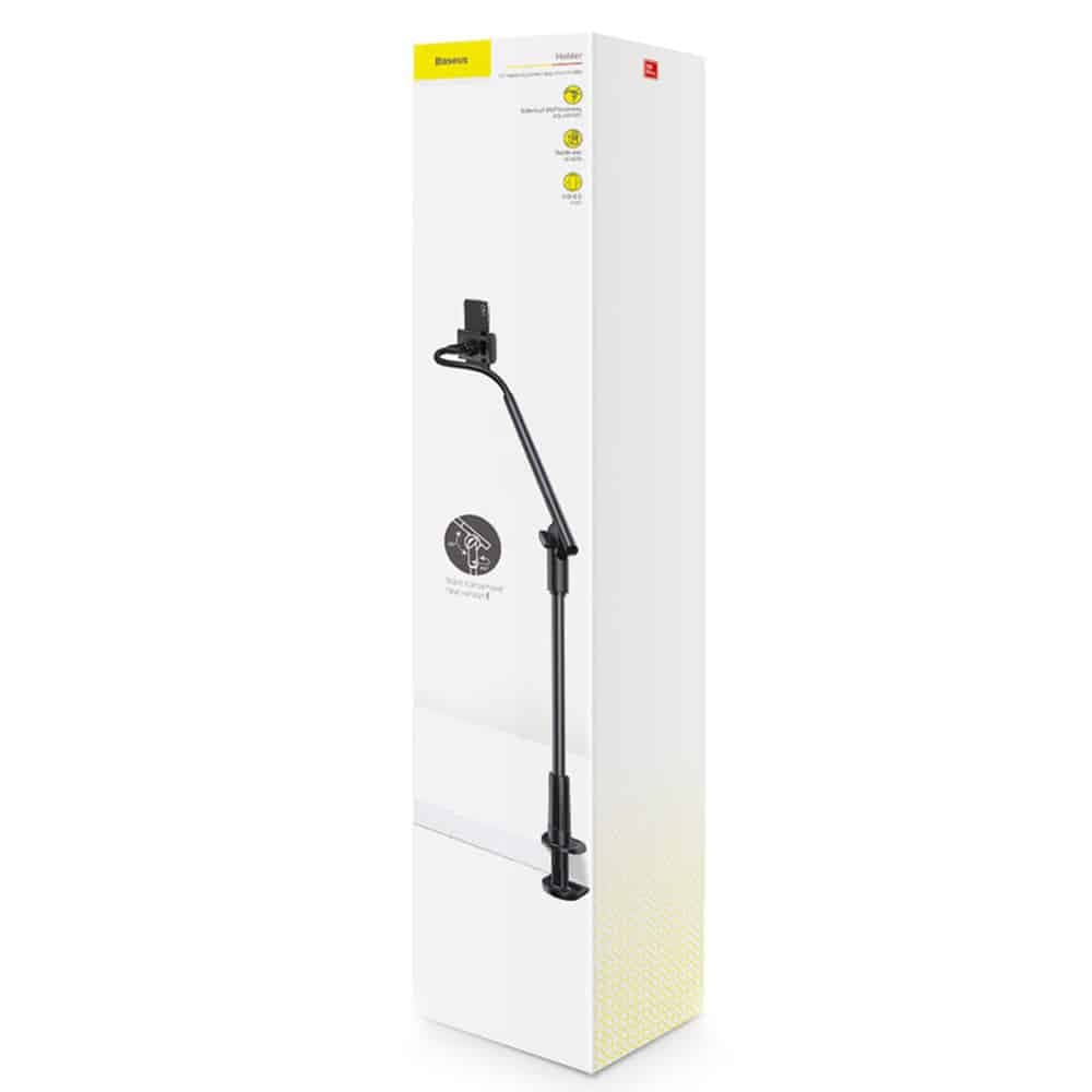 Baseus Handle with clip for smartphone or tablet (gray) 7