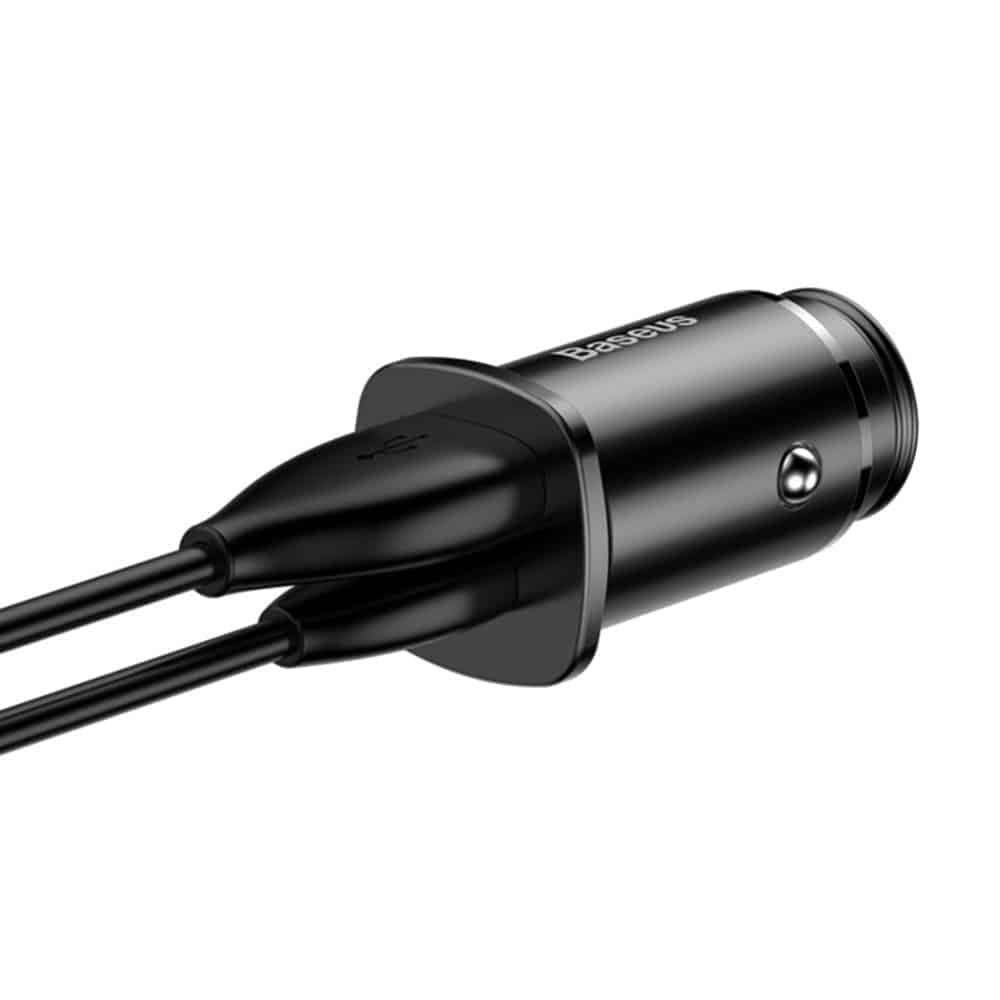 Baseus Square Car Charger PPS QC4.0 / PD3.0 5A 30W (Black) 4