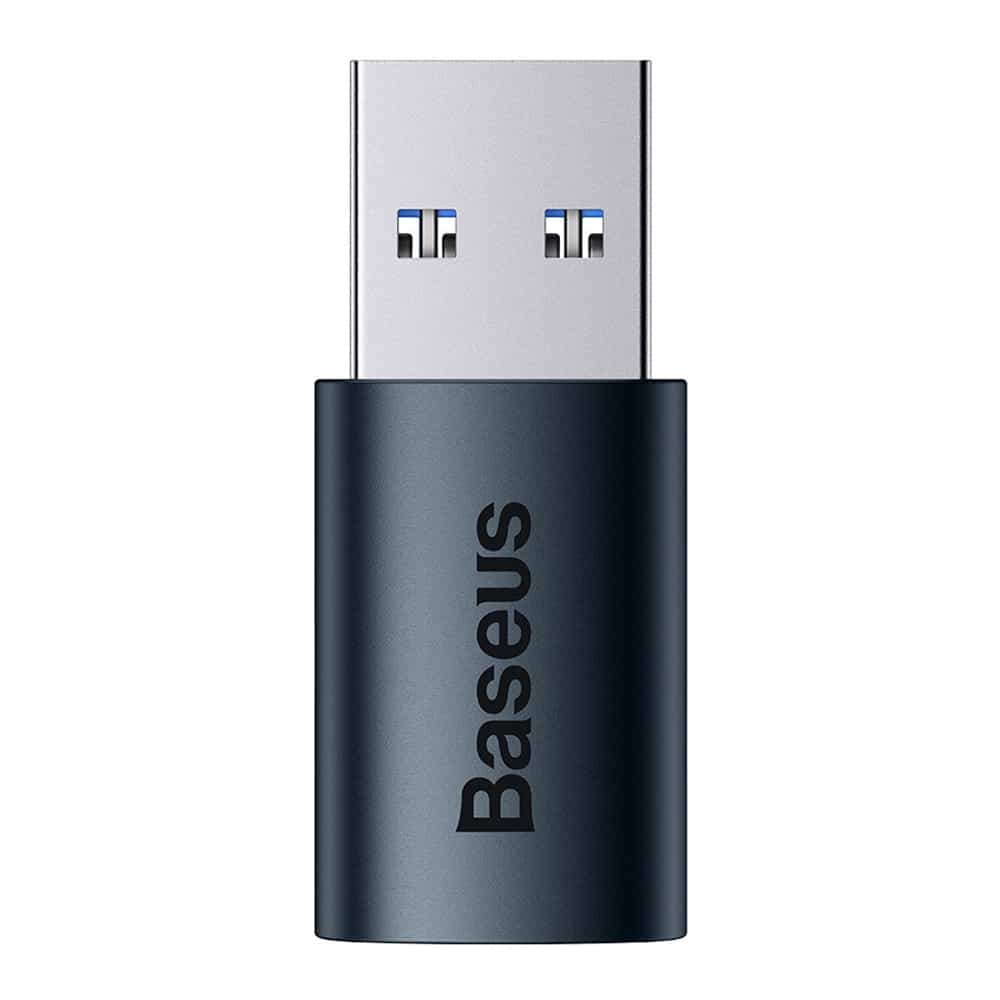 Baseus Ingenuity Series Mini USB 3.1 OTG to USB Type C adapter Μπλέ (ZJJQ000103) 2