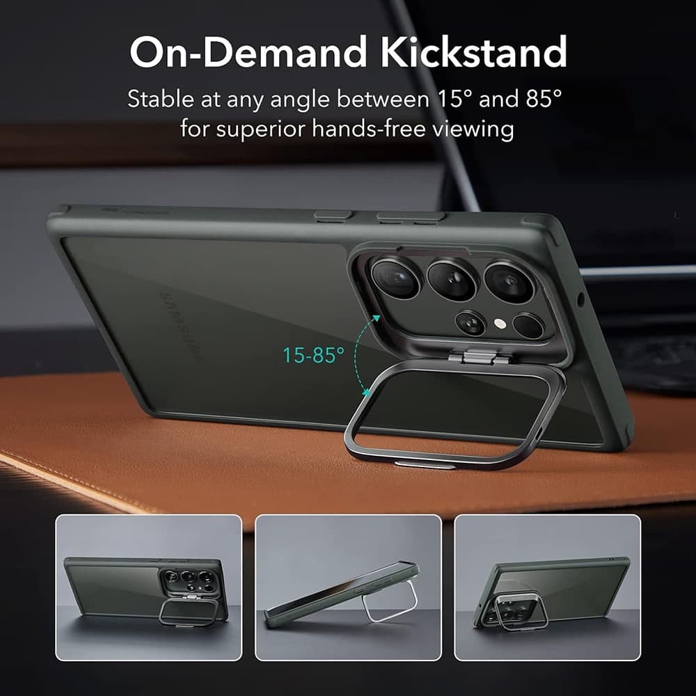 ESR Classic Kickstand - θήκη για Samsung Galaxy S23 Ultra - Διάφανο 3