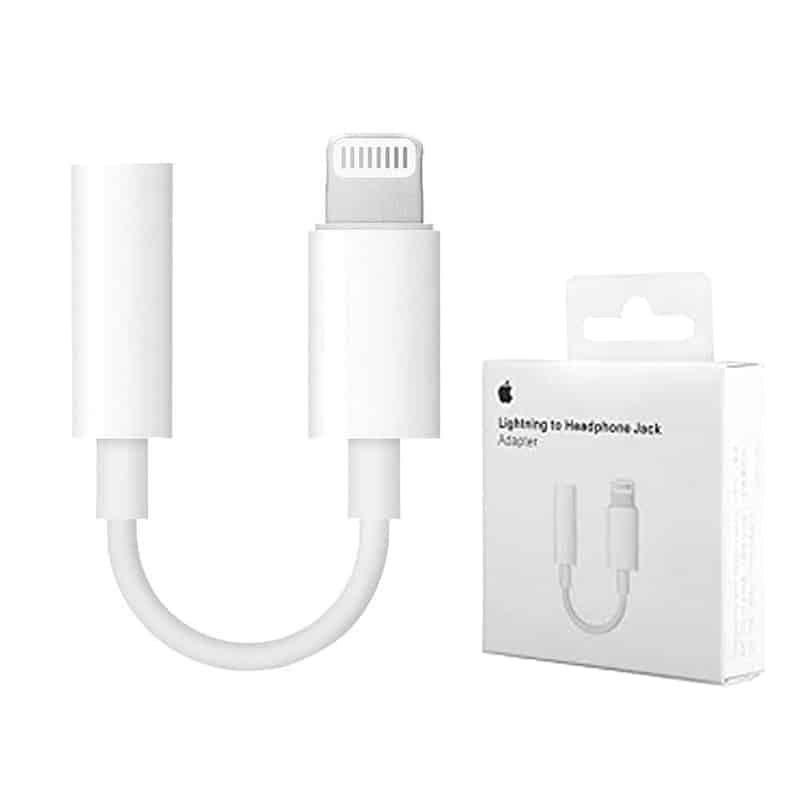 Apple MMX62ZM/A Lightning to 3.5mm Mini Jack Female Adapter Λευκό