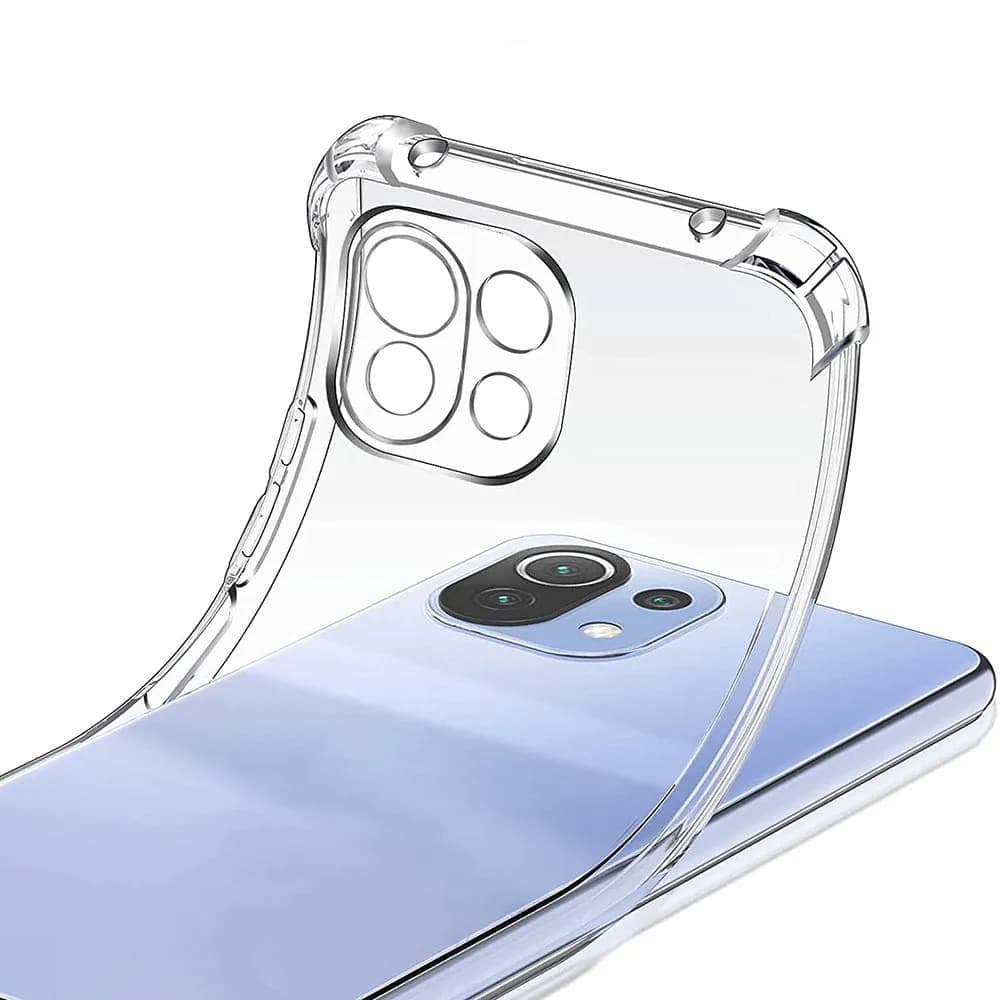 Techsuit Shockproof Clear Silicone - θήκη για Xiaomi Mi 11 Lite - Διάφανο 3