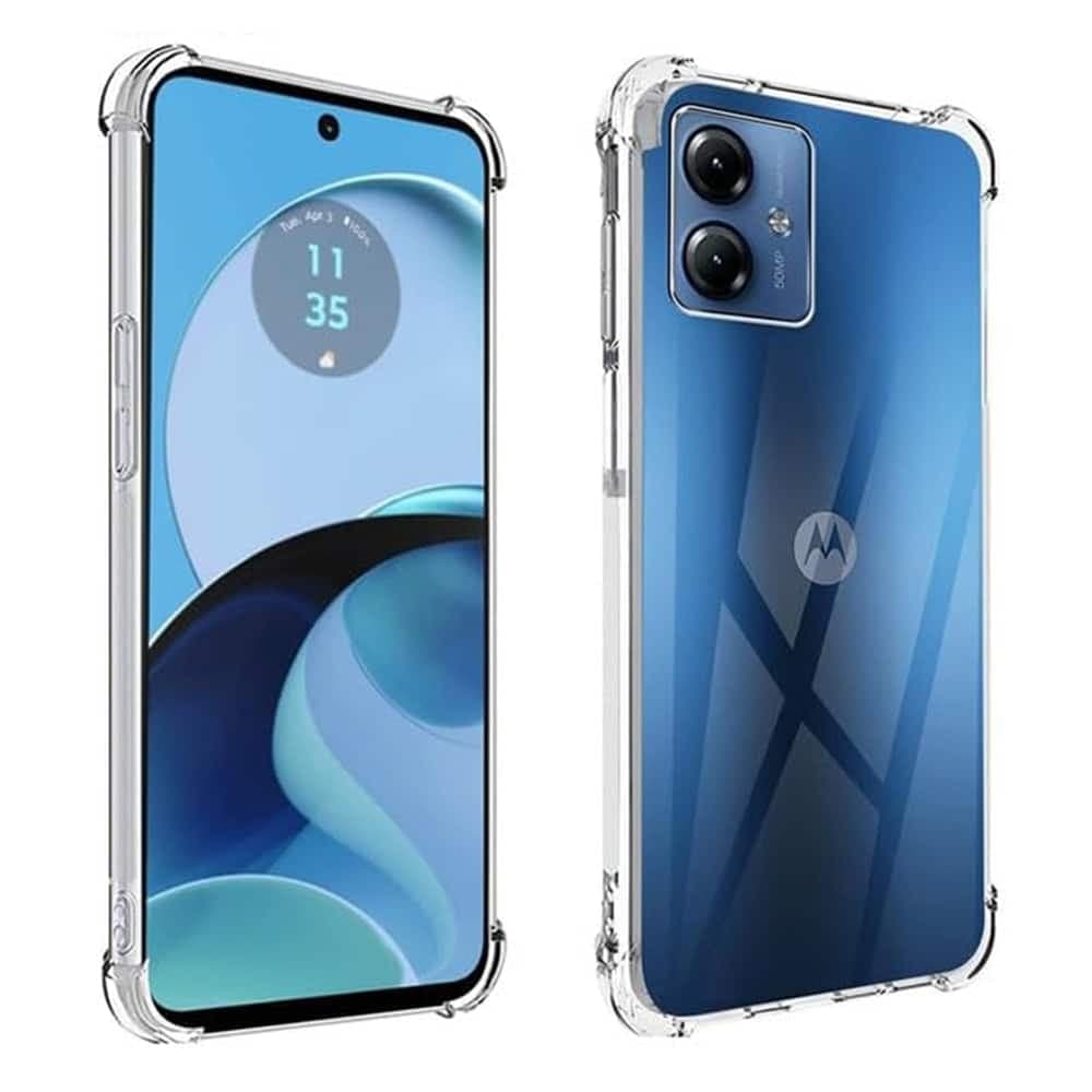 Techsuit Shockproof Clear Silicone - Motorola Moto G54 - Διάφανο 2