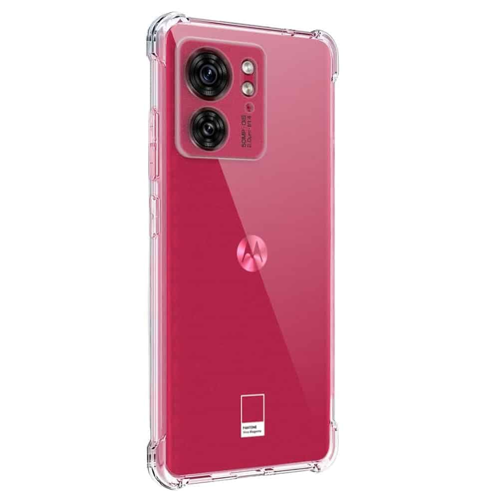 Techsuit Shockproof Clear Silicone - Motorola Edge 40 / (2023) - Διάφανο 2
