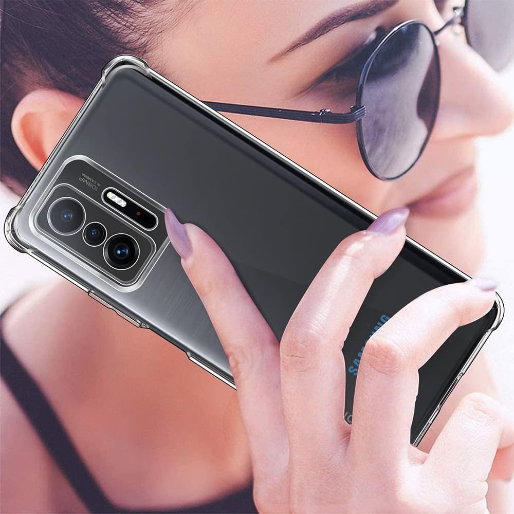 Techsuit Shockproof Clear Silicone - θήκη για Xiaomi 11T - Διάφανο 2
