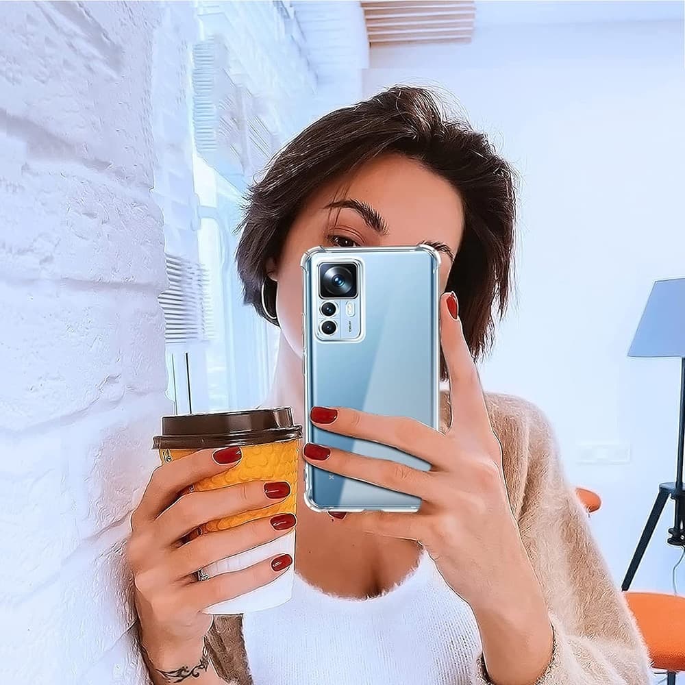 Techsuit Shockproof Clear Silicone - θήκη για Xiaomi 12T - Διάφανο 5