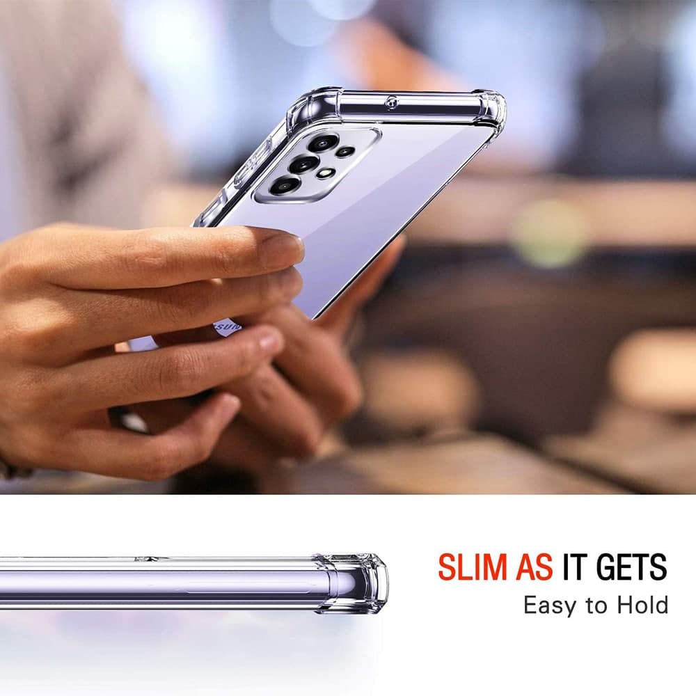 Techsuit Shockproof Clear Silicone - θήκη για Samsung Galaxy A52 - Διάφανο 6