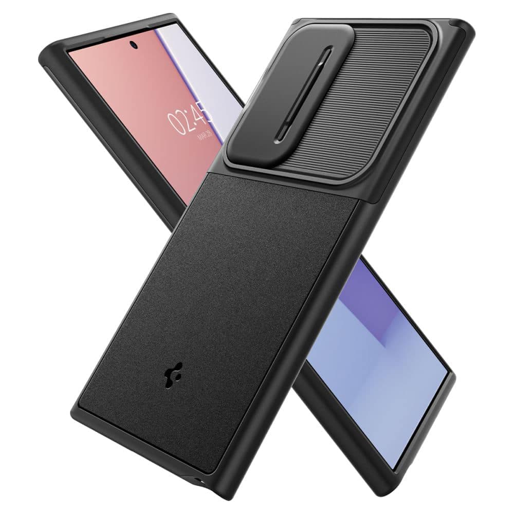 Spigen Optik Armor - θήκη για Samsung Galaxy S24 Ultra - Μαύρο 4