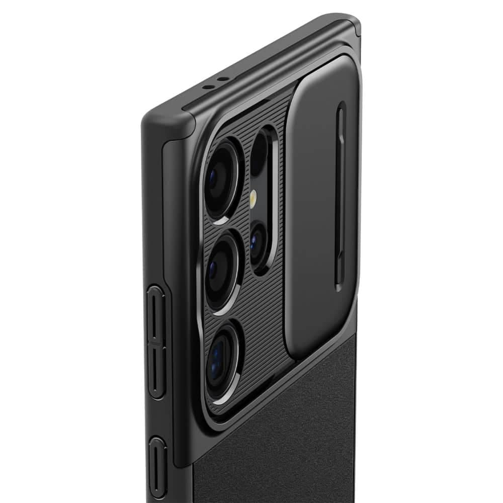 Spigen Optik Armor - θήκη για Samsung Galaxy S24 Ultra - Μαύρο 5