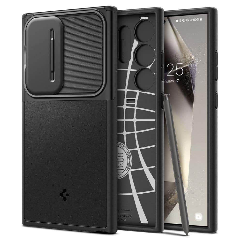 Spigen Optik Armor - θήκη για Samsung Galaxy S24 Ultra - Μαύρο