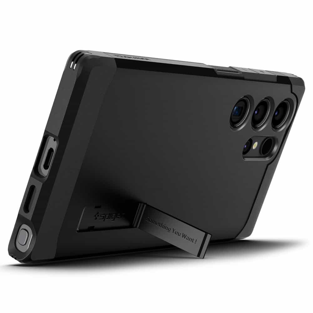 Spigen Tough Armor - Samsung Galaxy S24 Ultra - Μαύρο 5