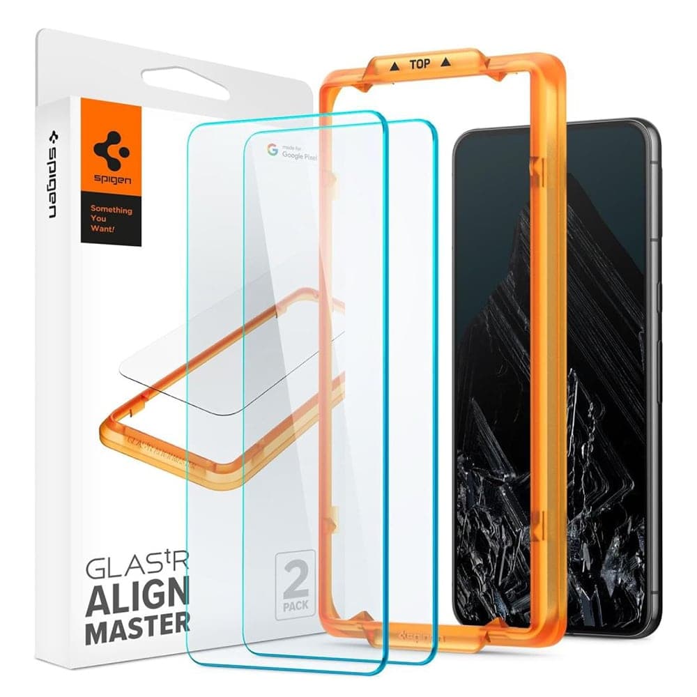 Spigen ALM Glas.Tr Google Pixel 8 Pro 2 τεμ. τζάμι ανθεκτικό AGL07395