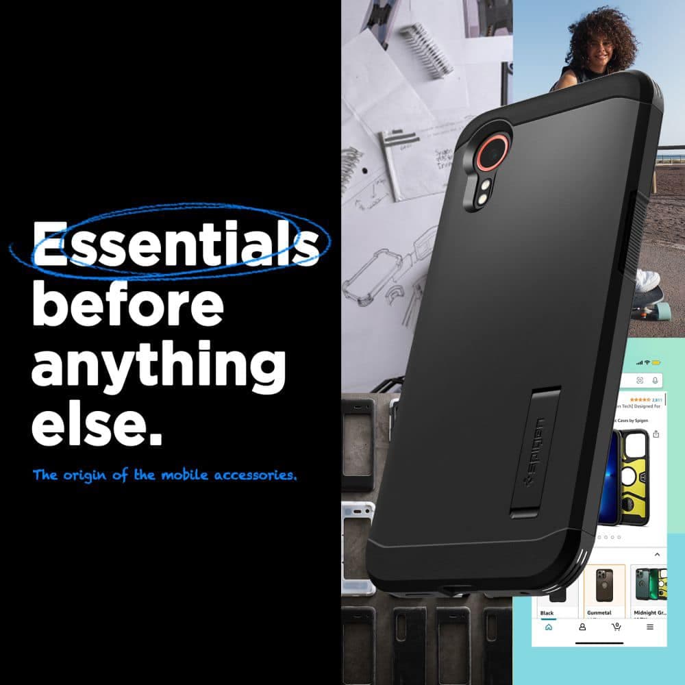 Spigen Tough Armor - θήκη για Samsung Galaxy XCover7 - Μαύρο 6