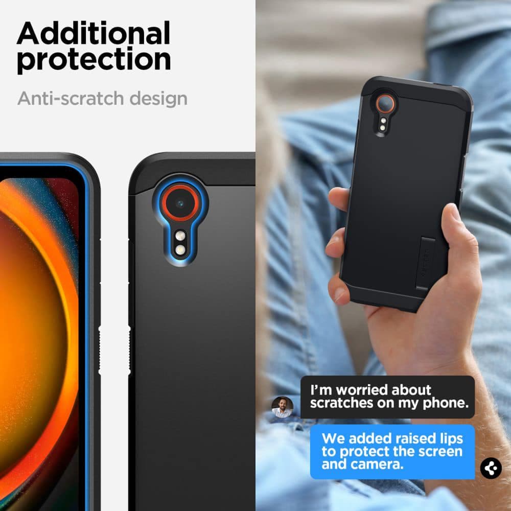 Spigen Tough Armor - θήκη για Samsung Galaxy XCover7 - Μαύρο 5