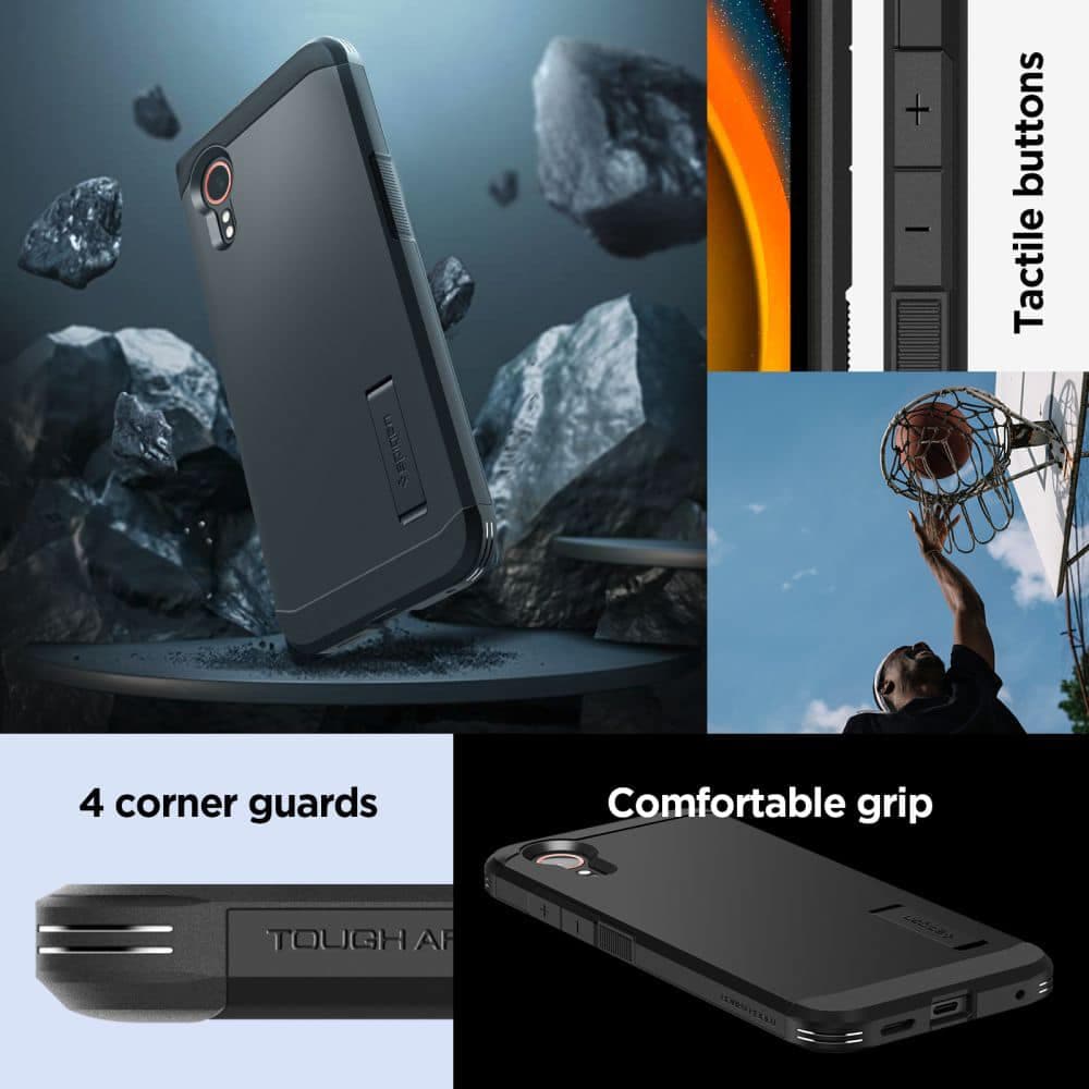 Spigen Tough Armor - θήκη για Samsung Galaxy XCover7 - Μαύρο 7