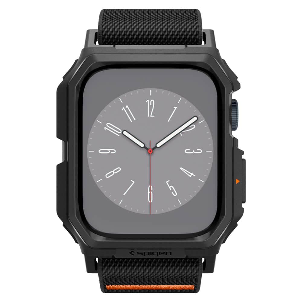 Spigen Lite Fit PRO Apple Watch 4/5/6/7/ 8/9/SE 44/45mm ματ μαύρο ACS07103 5