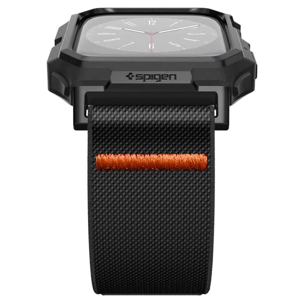Spigen Lite Fit PRO Apple Watch 4/5/6/7/ 8/9/SE 44/45mm ματ μαύρο ACS07103 3