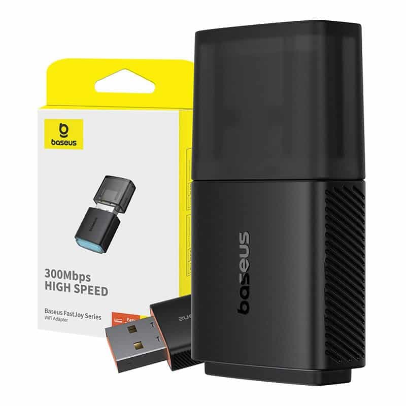 Baseus BS-OH169 300Mb/s USB network card - Μαύρο 4