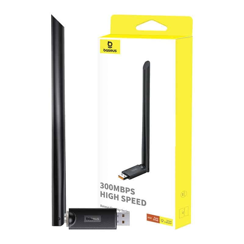 Baseus BS-OH172 300Mb/s USB network card - Μαύρο 7