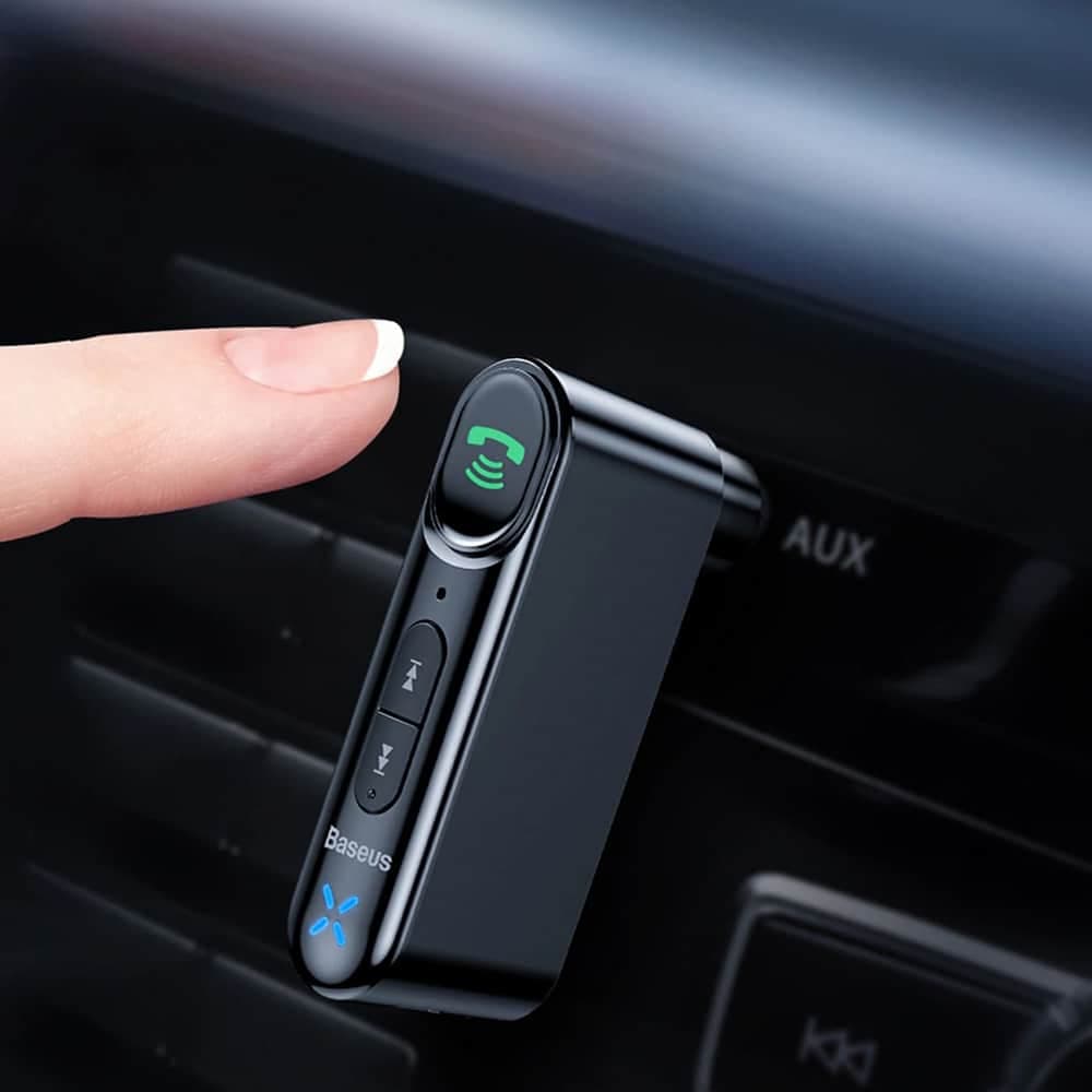 Bluetooth AUX transmitter Baseus BSBA-02 (Overseas Edition) - Μαύρο 7