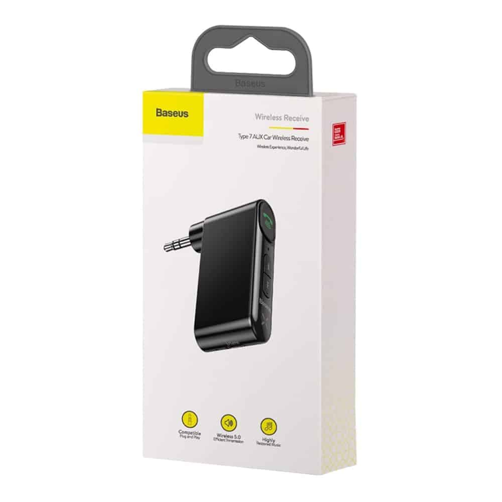 Bluetooth AUX transmitter Baseus BSBA-02 (Overseas Edition) - Μαύρο 11
