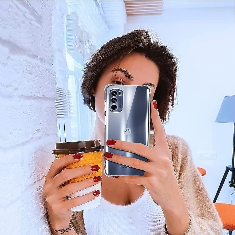 Techsuit Shockproof Clear Silicone - θήκη για Motorola Moto G31 - Διάφανο 6