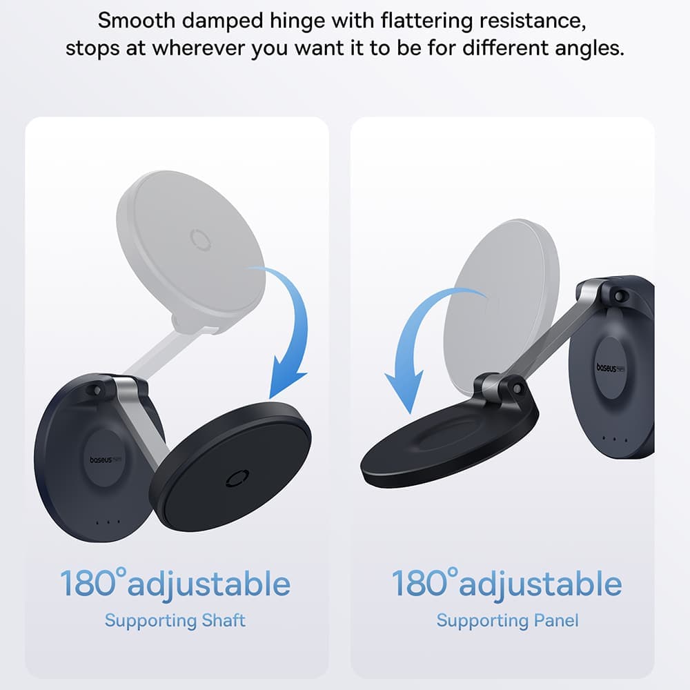 Baseus MagPro foldable magnetic holder for the phone - Μαύρο 6