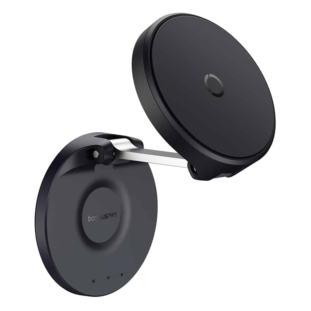 Baseus MagPro foldable magnetic holder for the phone - Μαύρο