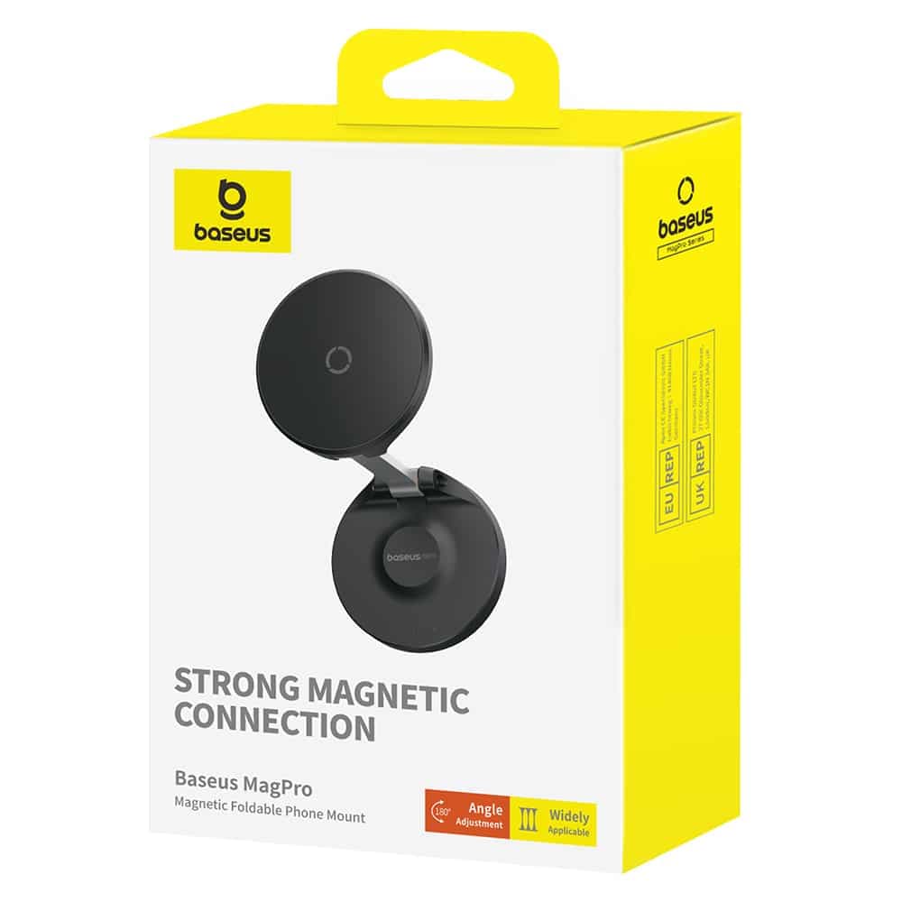 Baseus MagPro foldable magnetic holder for the phone - Μαύρο 7